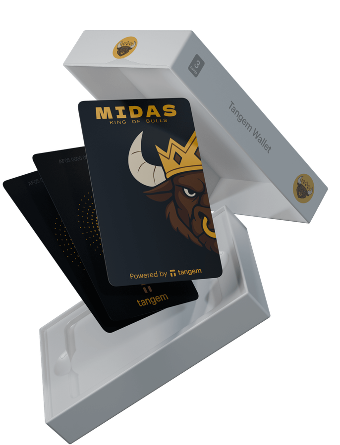 Midas crypto wallet Pre-Order